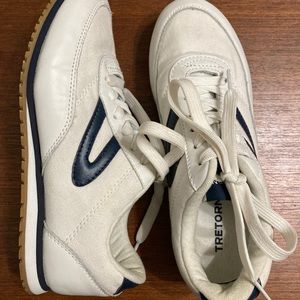 Tretorn Avon 2 Canvas Leather Classic Tennis Shoes